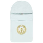 مدس أولاد بالشعار بالألوان الأزرق والذهبى, 2, hi-res